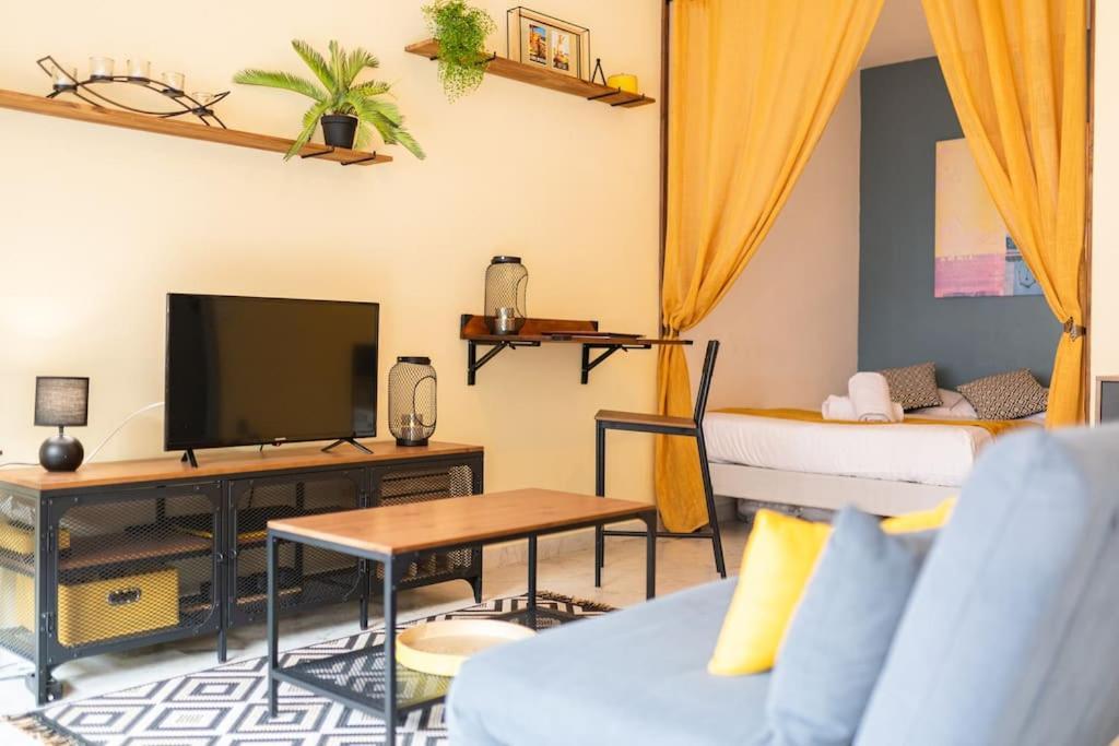 Cosy Studio Pres Des Palaces Mentonnais Eksteriør bilde