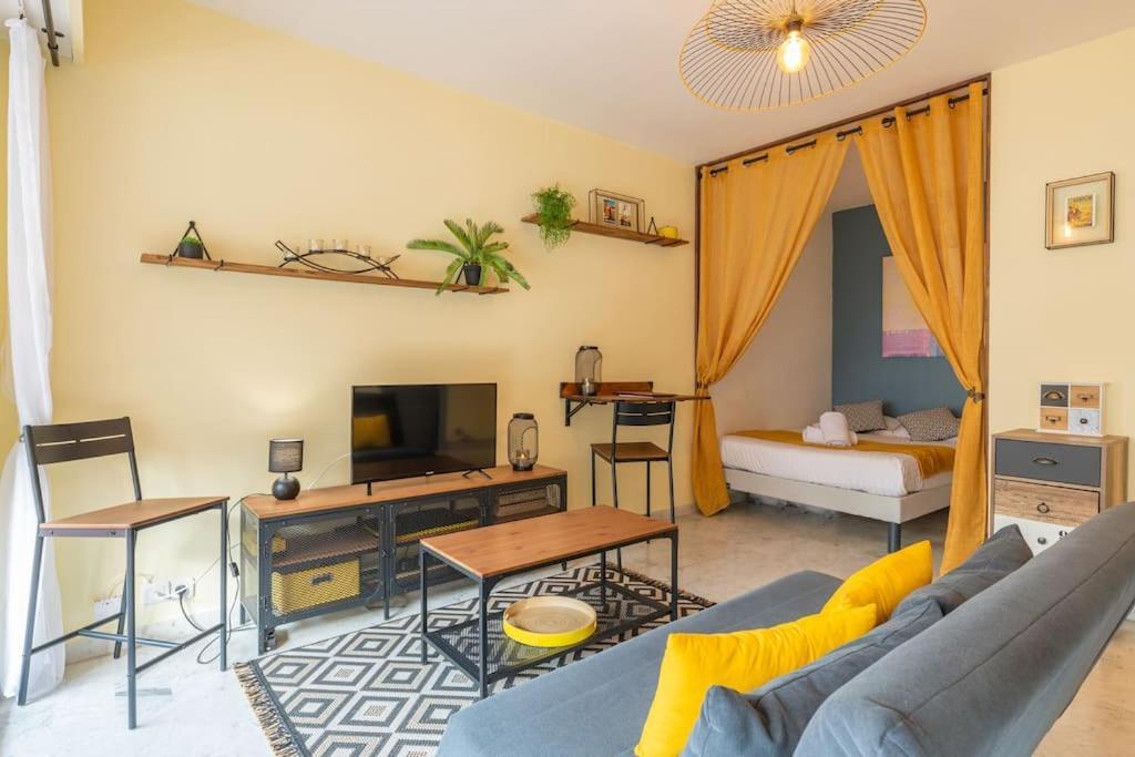 Cosy Studio Pres Des Palaces Mentonnais Eksteriør bilde